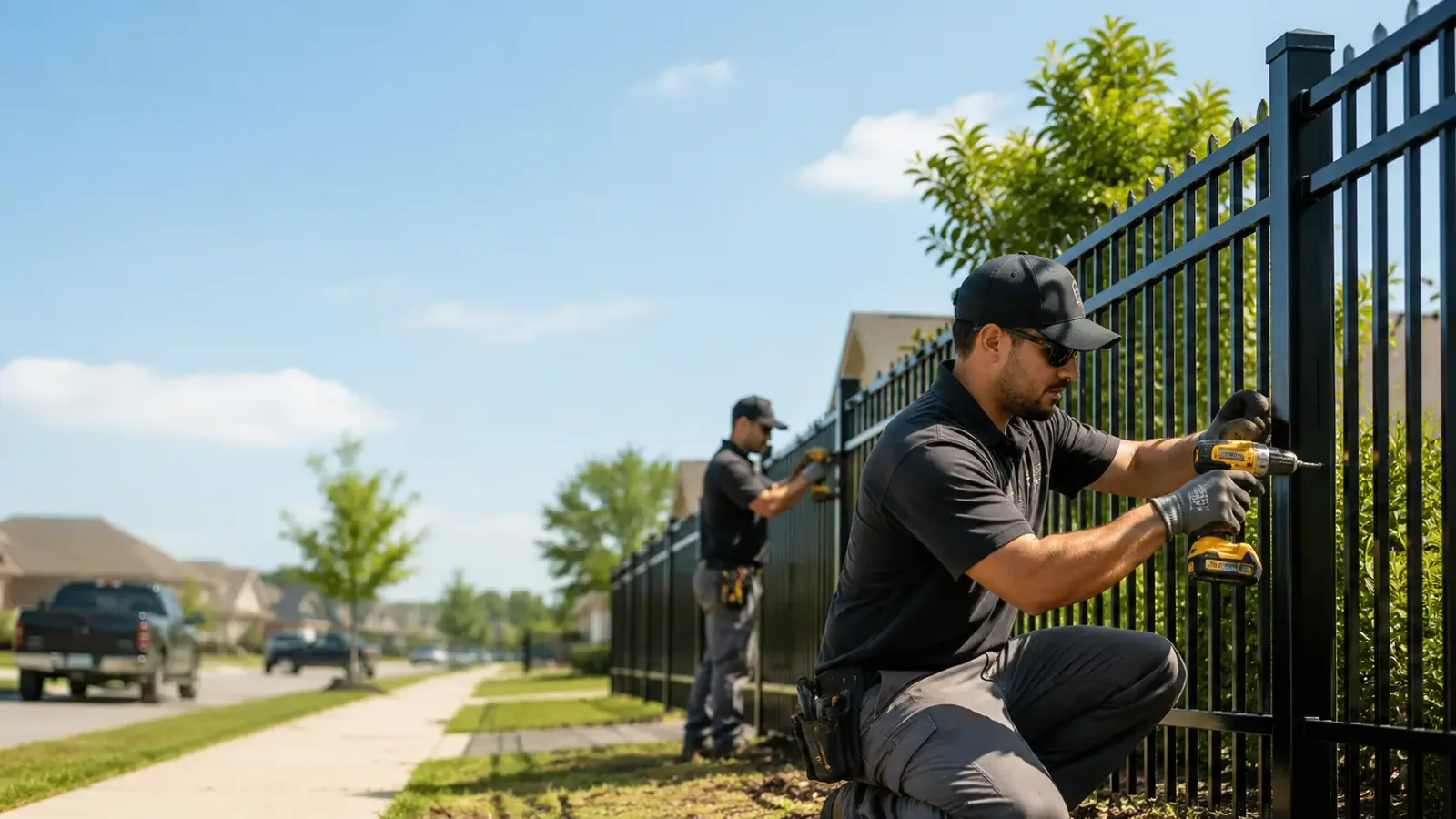 Metal Fence Installation in Lake City, PA